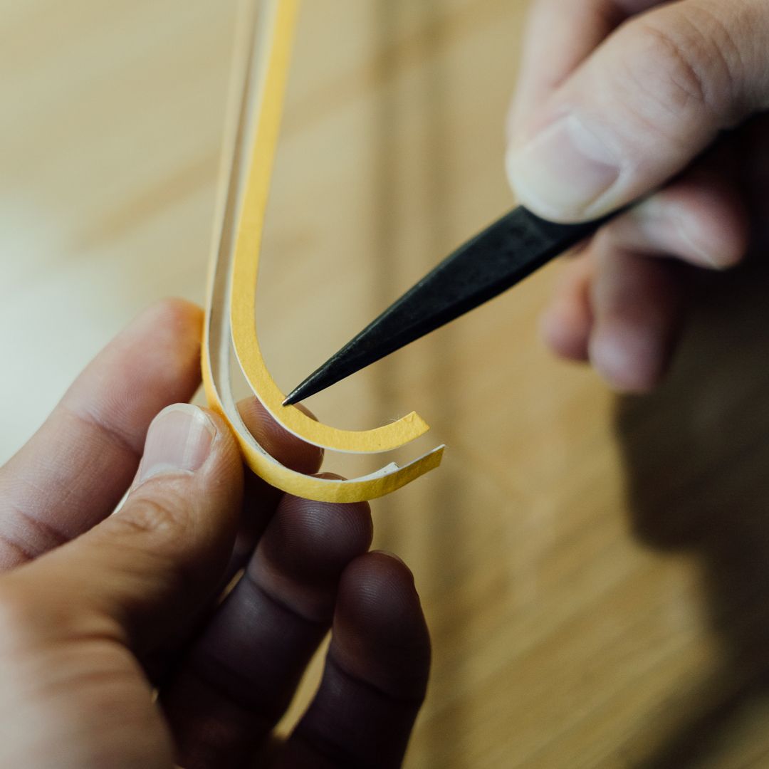 Yamaga Good Fortune Ornament – “Fukukaki” Gold Shippo & Awaji Knot
