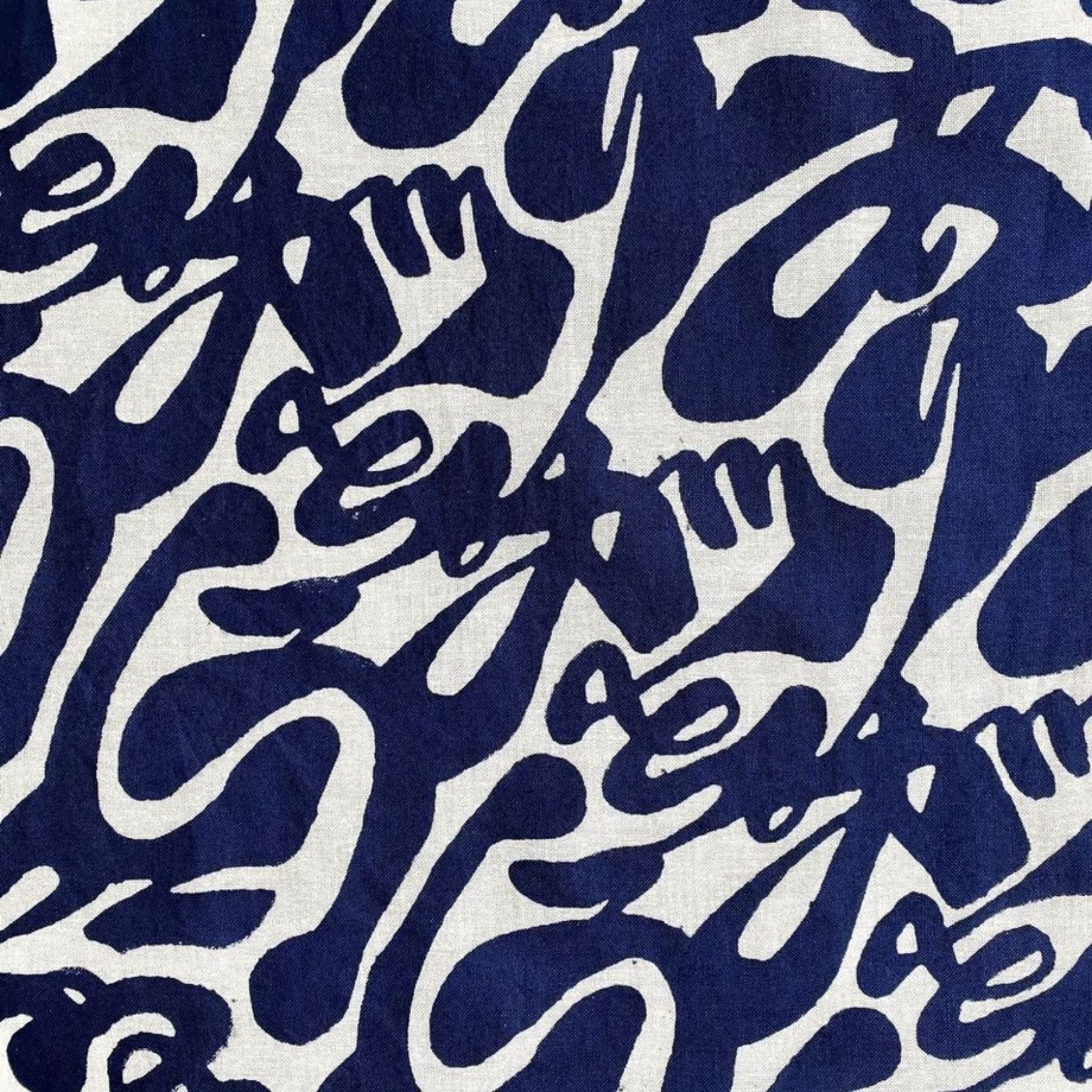 Indigo Tenugui – Dark Shade: Arigatou