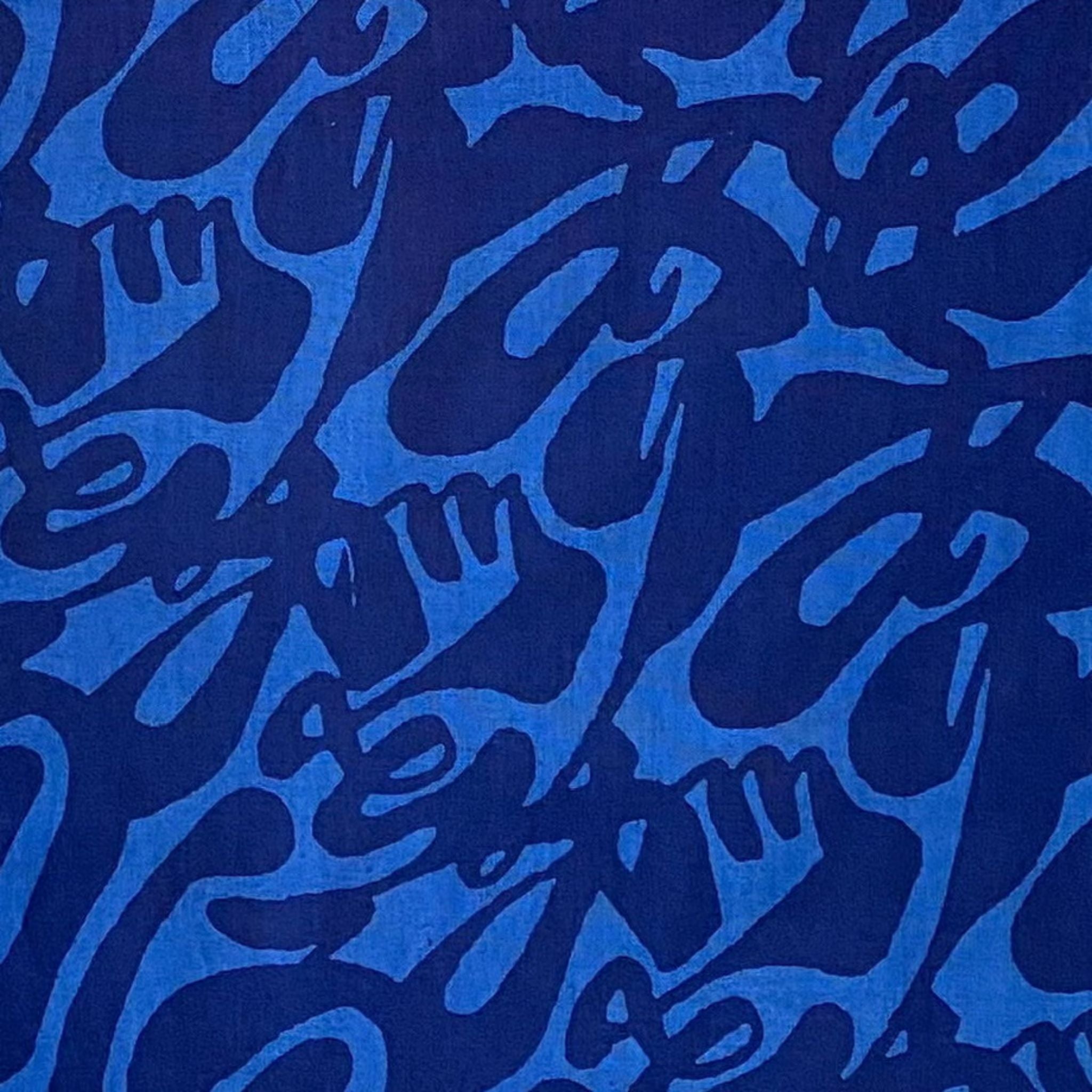 Indigo Tenugui – Two-Color: Arigatou