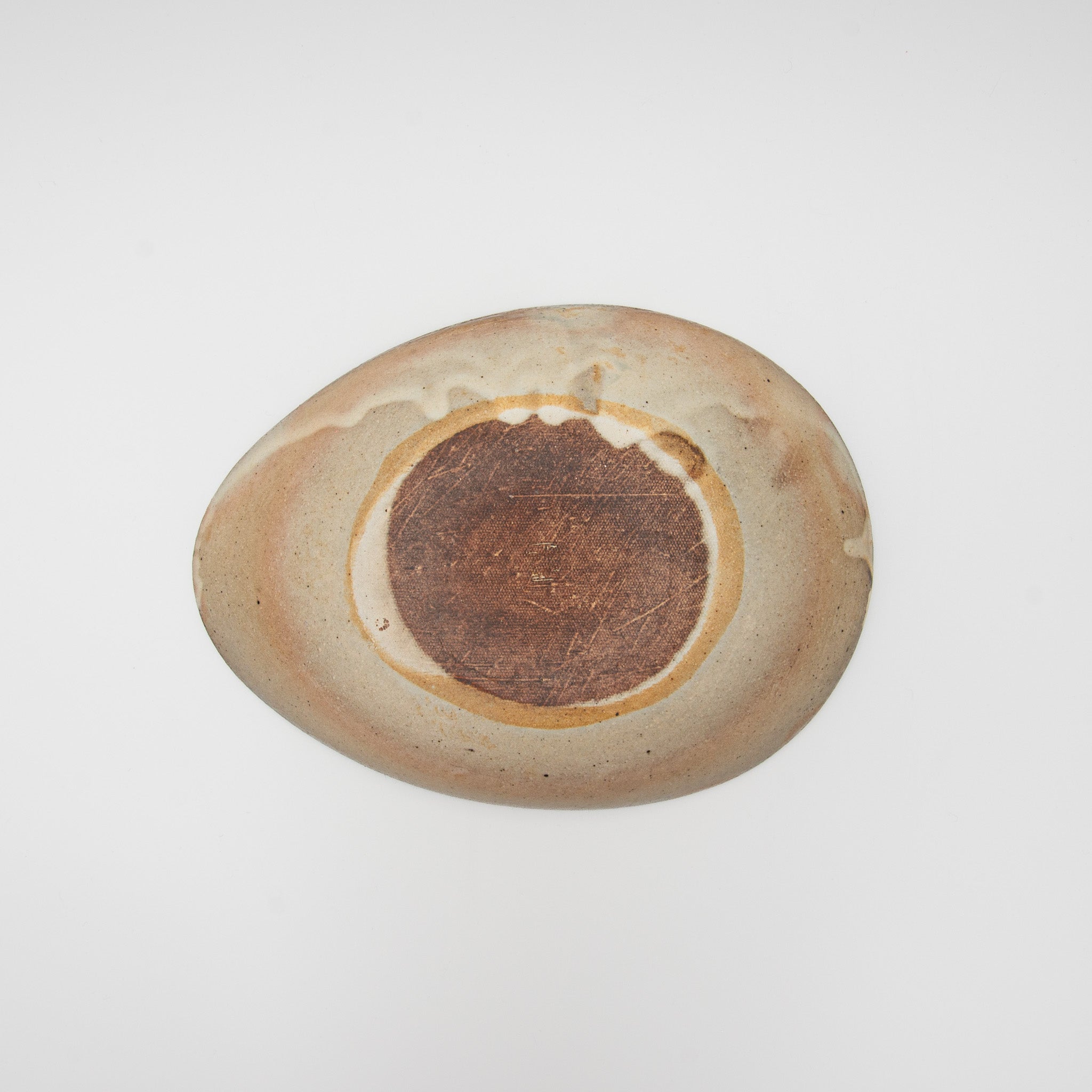 Shigaraki Ware Aratetsusen Droplet Bowl