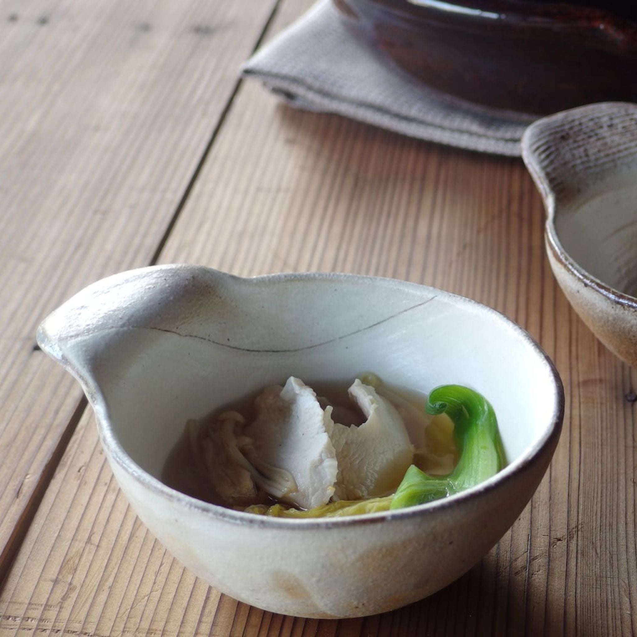 Shigaraki Ware Aratetsusen Tonsui Bowl