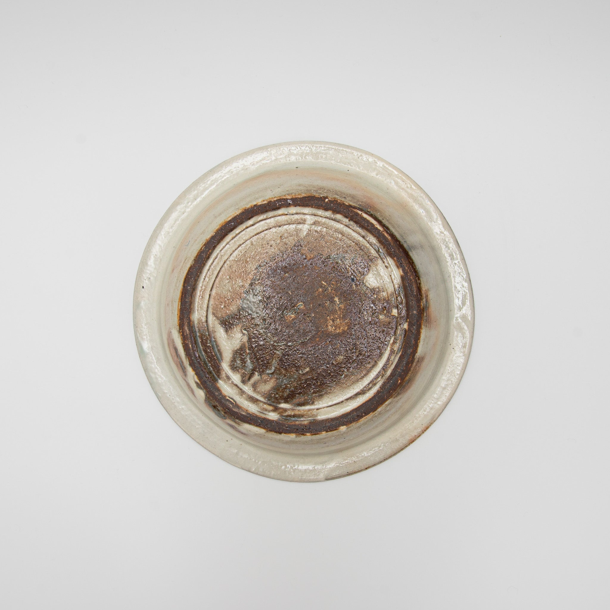 Shigaraki Ware Gosu Line Bowl