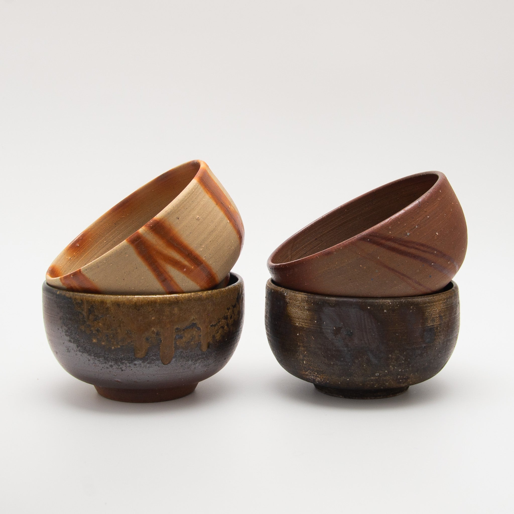 Bizen Pottery Matcha Bowl - Goma
