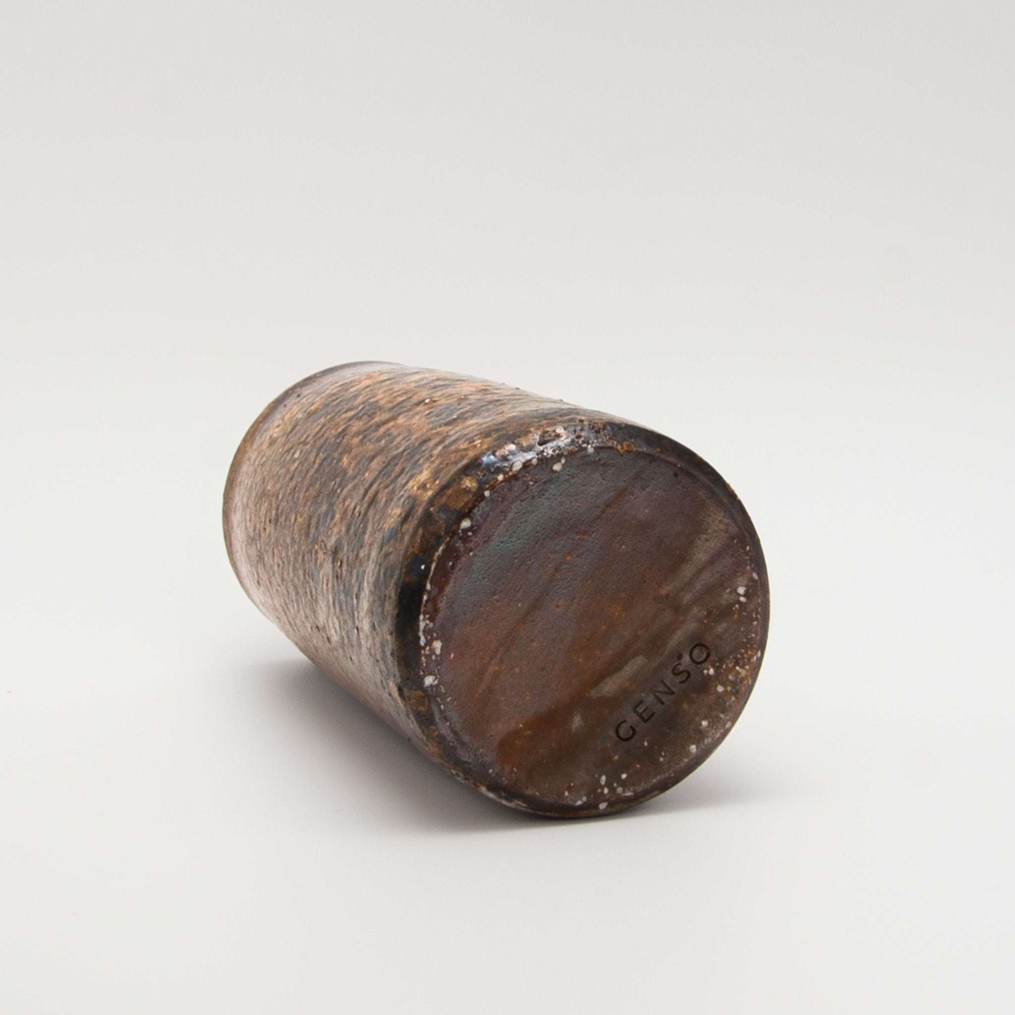 Bizen Pottery Tsutsu Vase - Goma