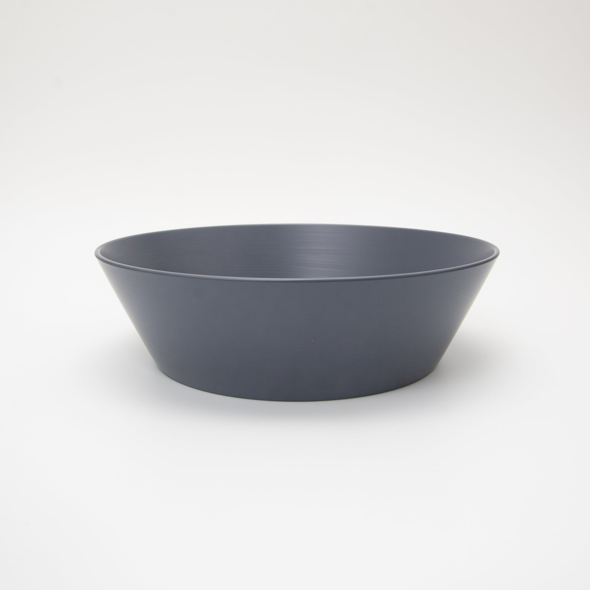 Japanese Lacquerware Urushi Bowl Large Light Dove Grey