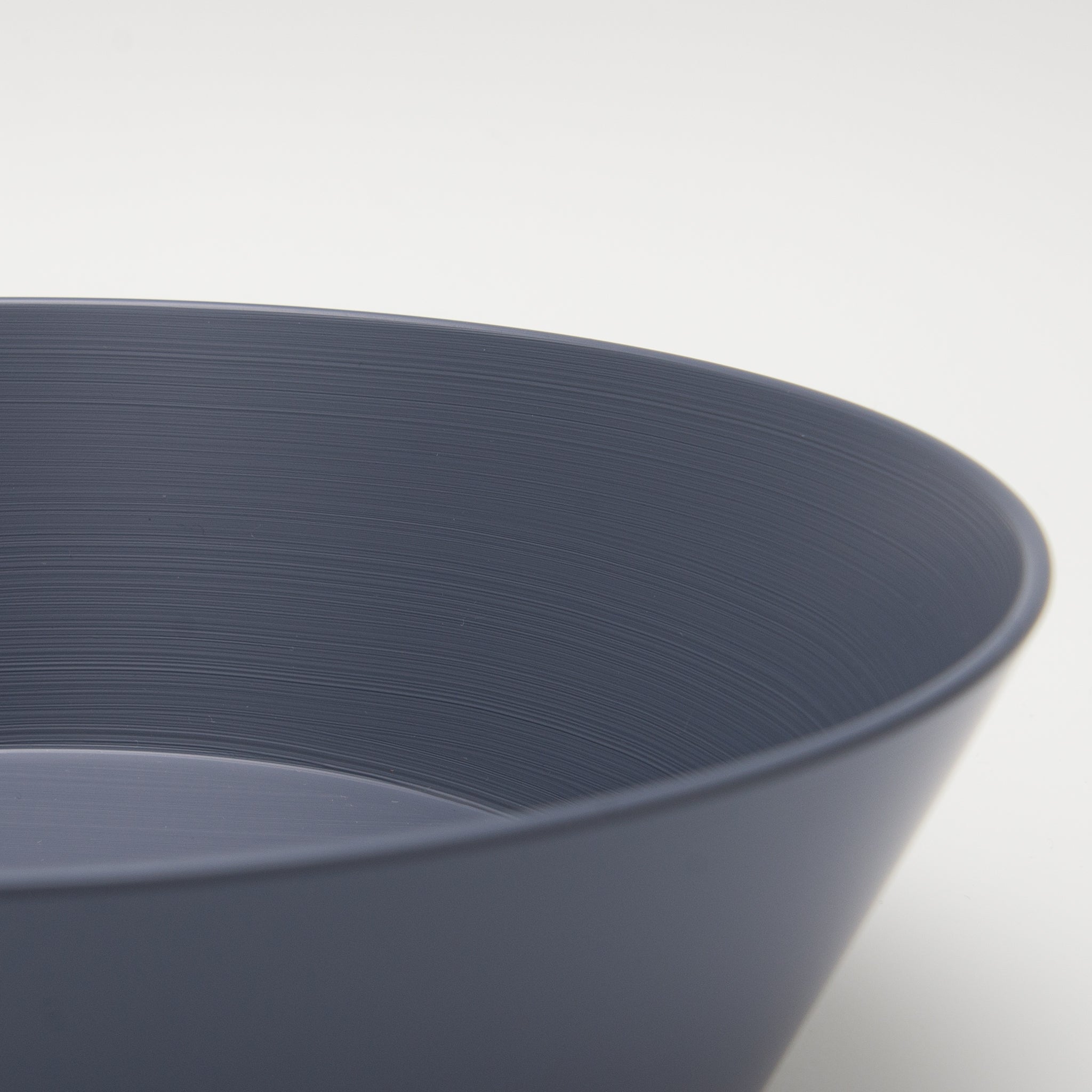 Japanese Lacquerware Urushi Bowl Large Light Dove Grey