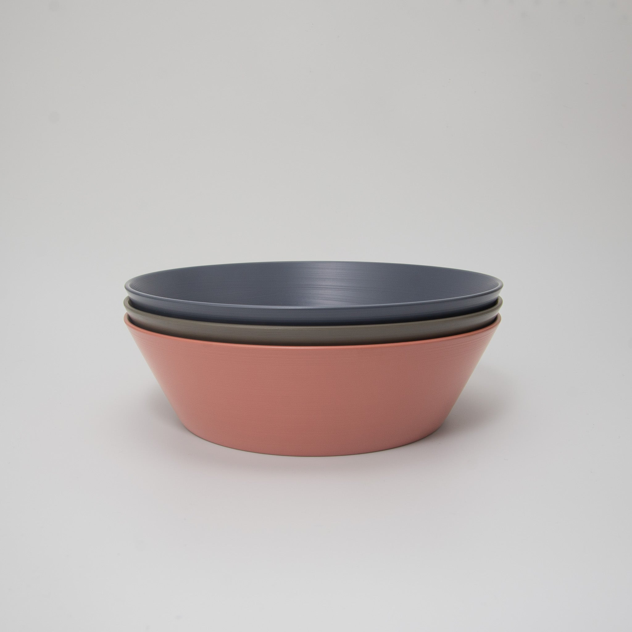 RIN&CO Lacquerware Bowl Large Light Dove Grey