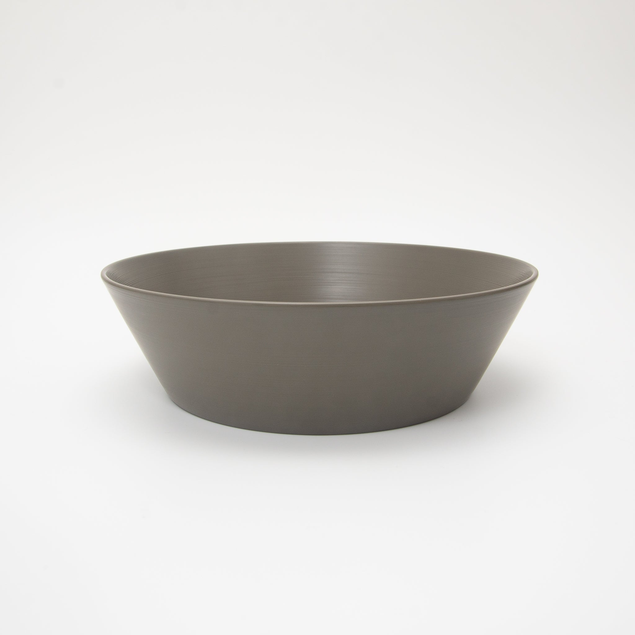 Japanese Lacquerware Urushi Bowl Large Stone Beige