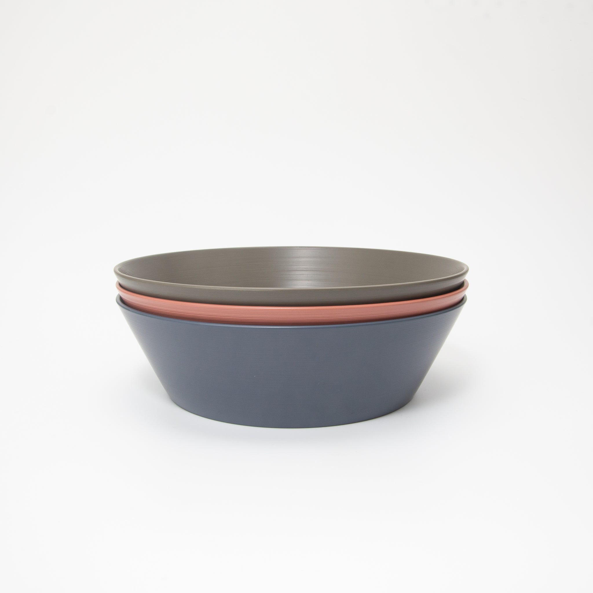 Japanese Lacquerware Urushi Bowl Large Stone Beige