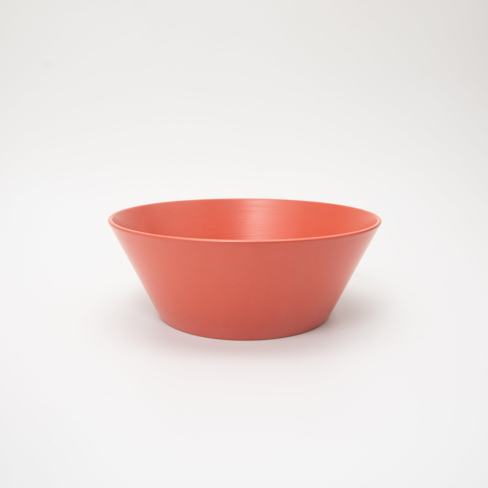Japanese Lacquerware Urushi Bowl Medium Coral Pink