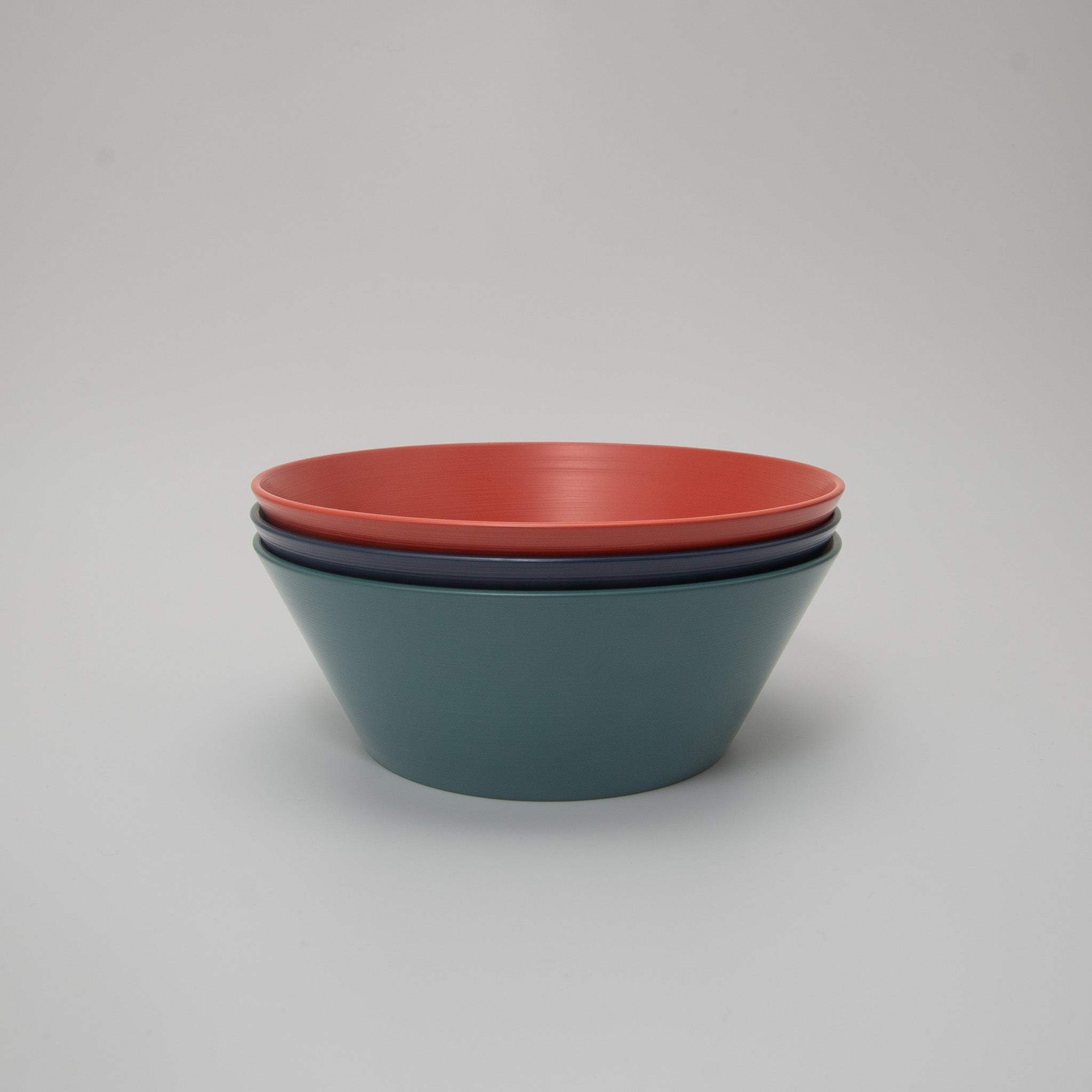 RIN&CO Lacquerware Bowl Medium Coral Pink