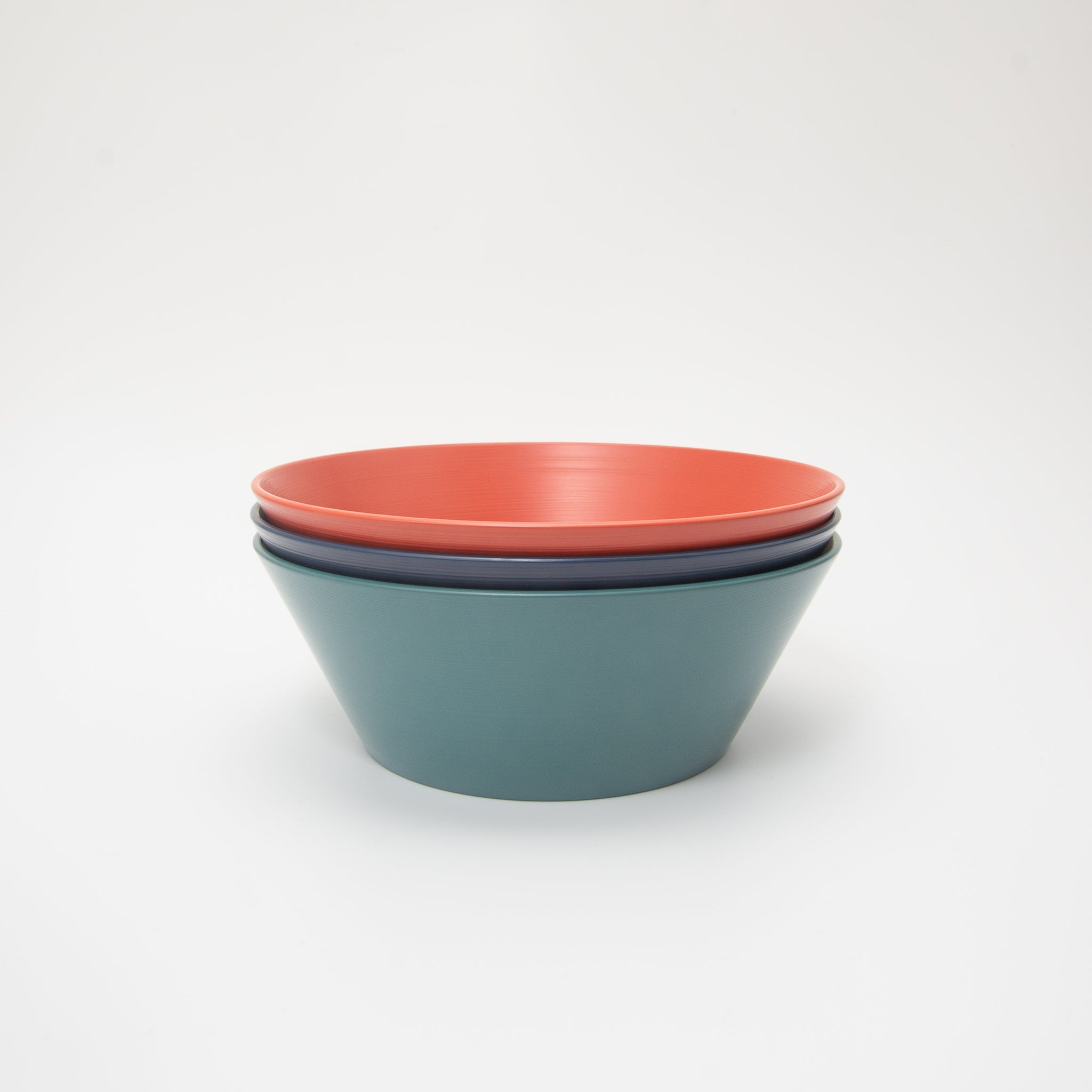 Japanese Lacquerware Urushi Bowl Medium Coral Pink
