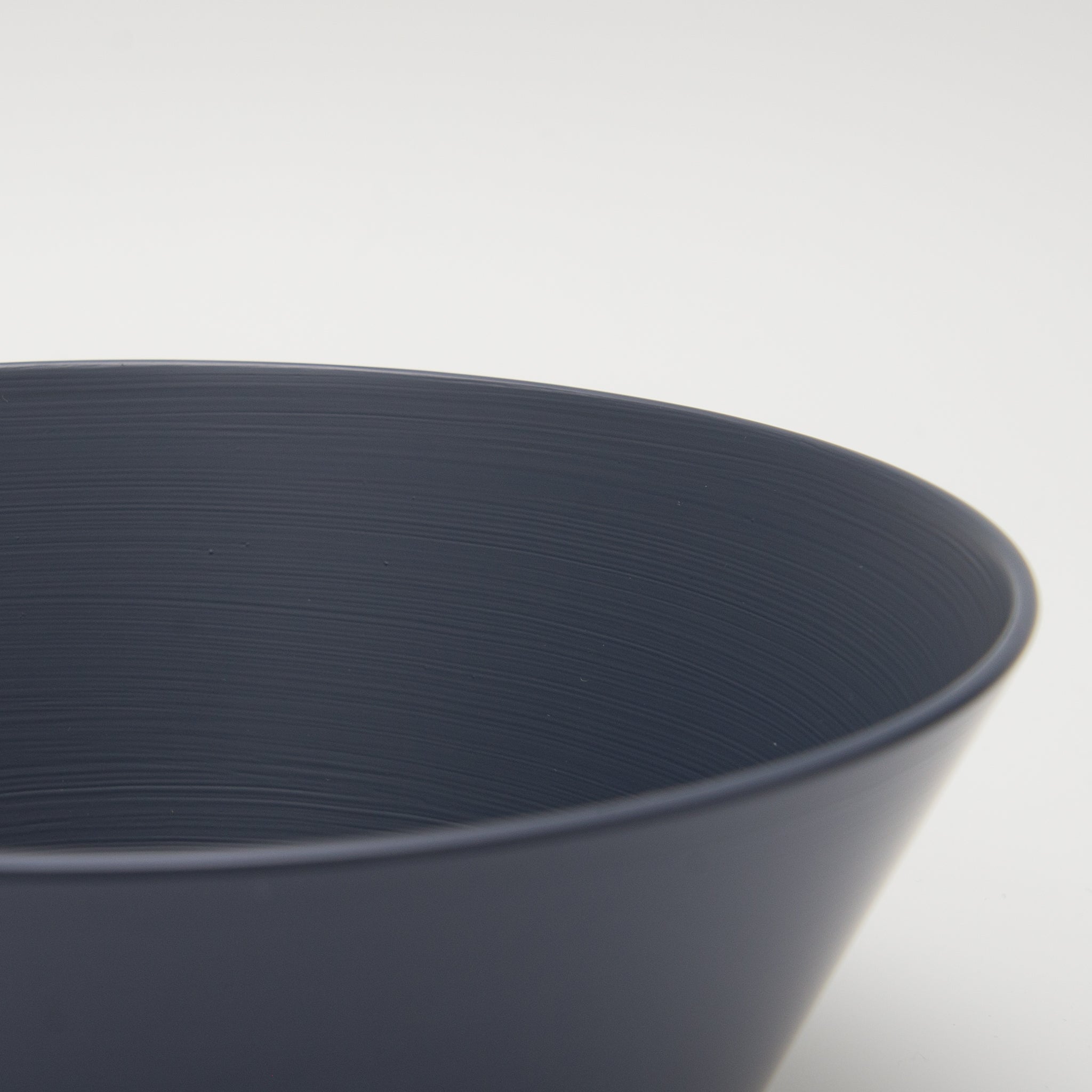 Japanese Lacquerware Urushi Bowl Medium Slate Blue