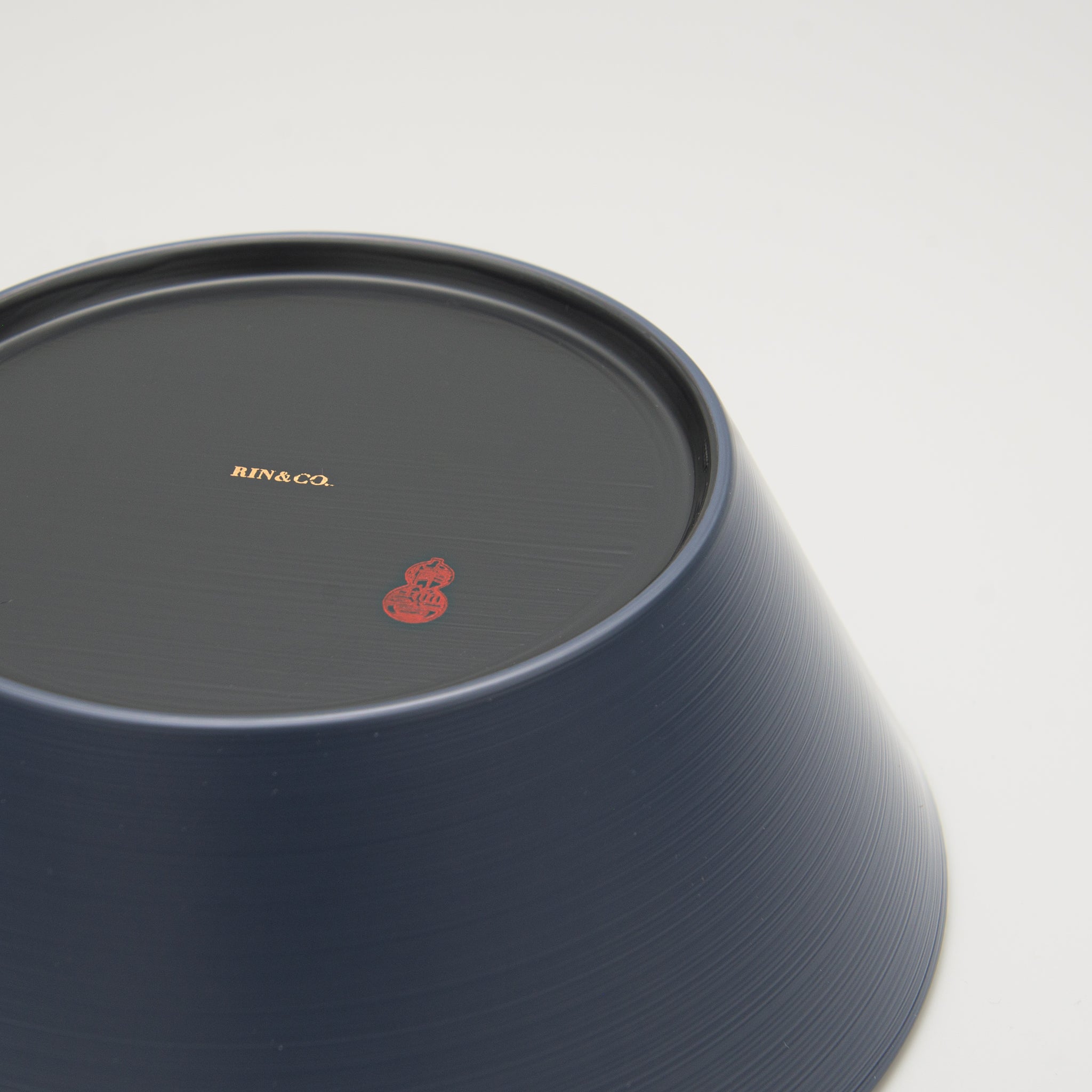Japanese Lacquerware Urushi Bowl Medium Slate Blue