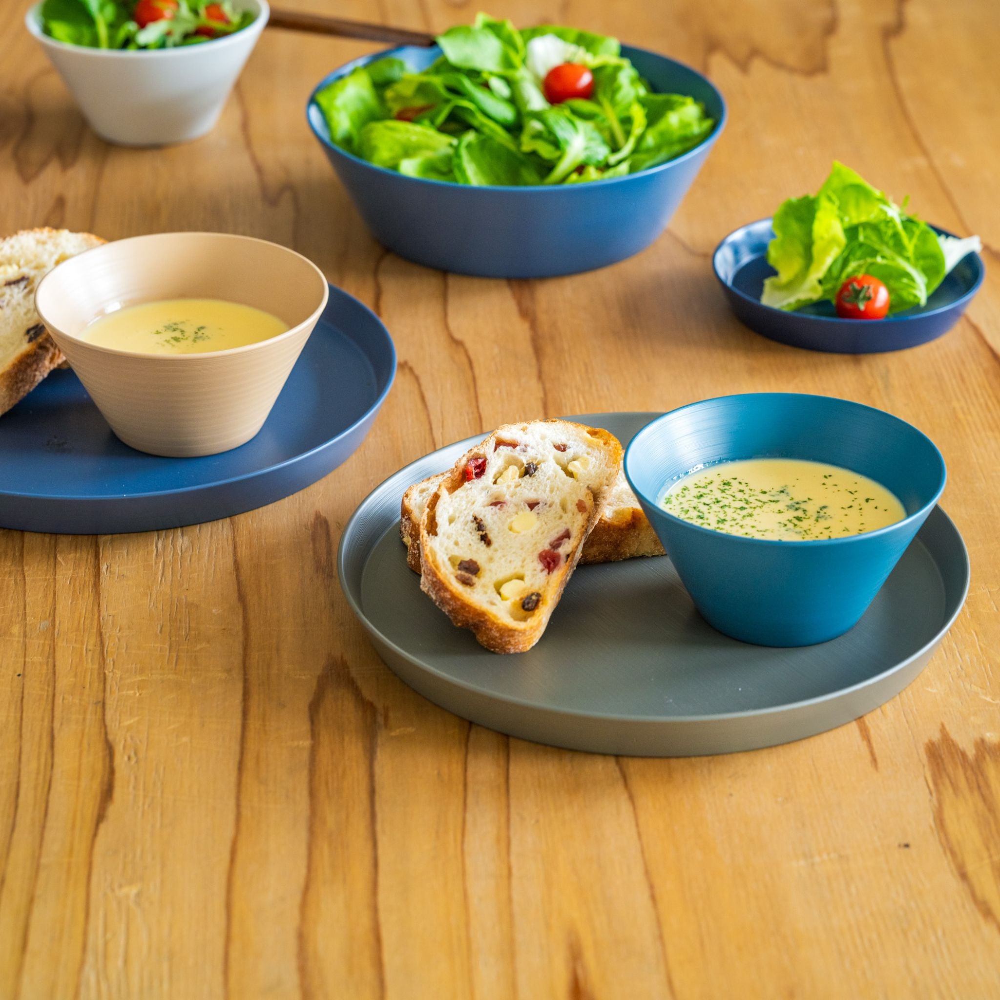 Japanese Lacquerware Urushi Plate Large Stone Beige