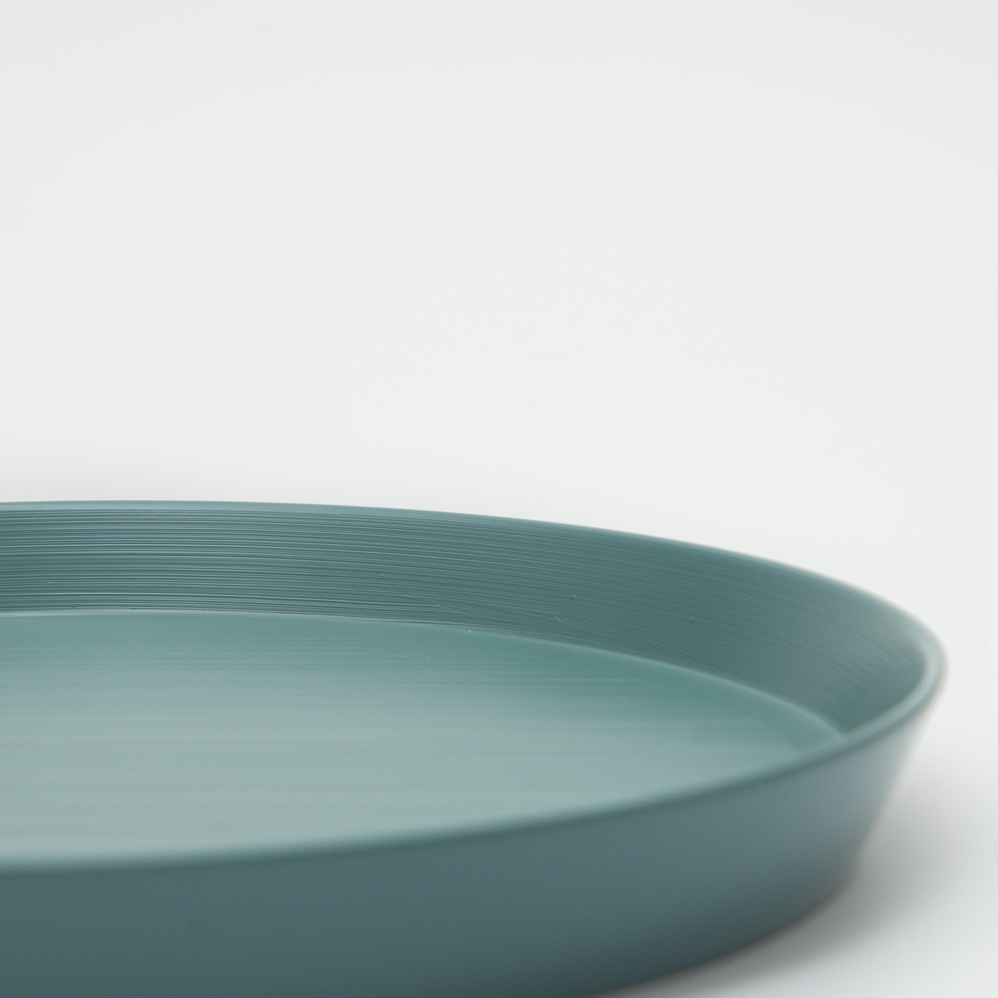 Japanese Lacquerware Urushi Plate Medium Sage Green