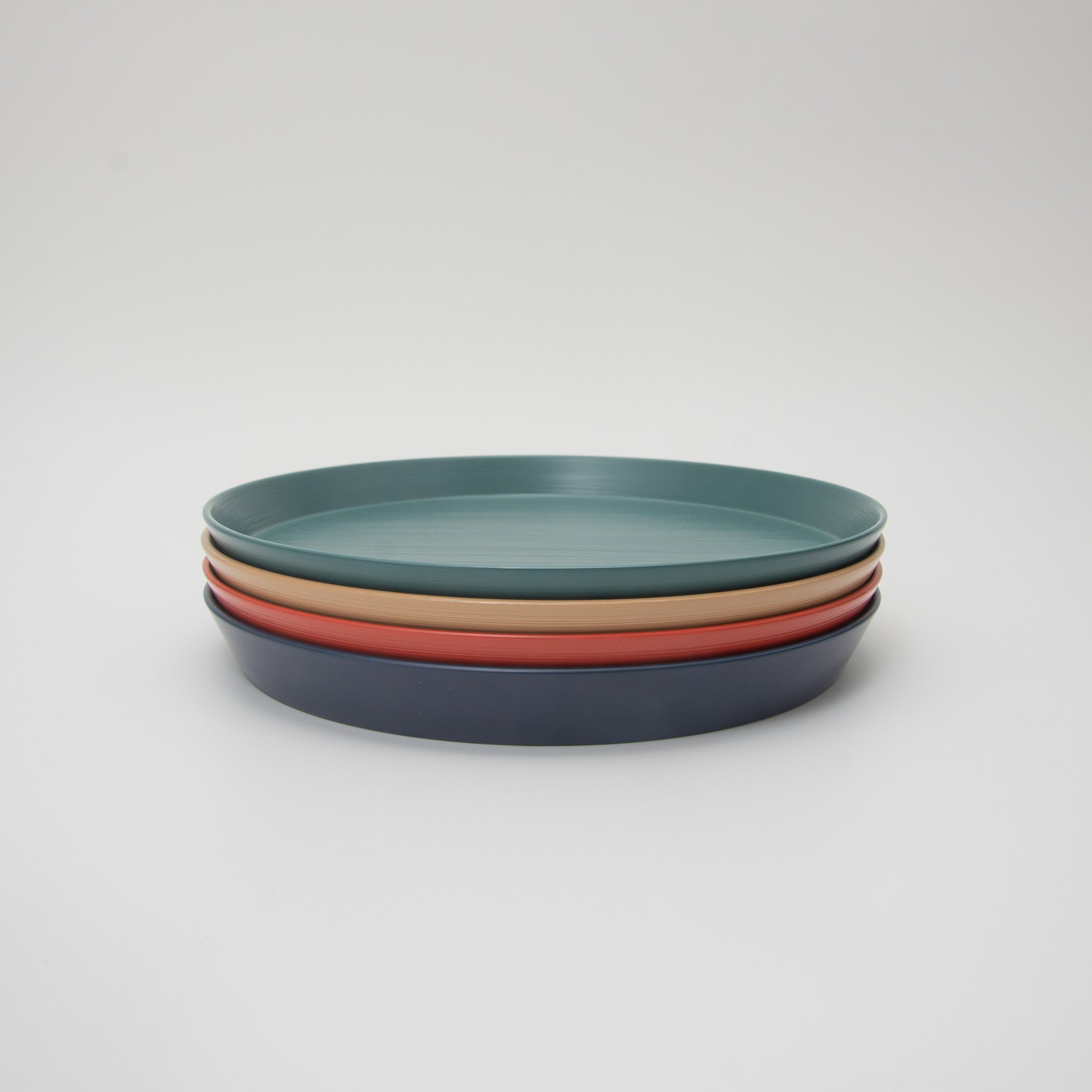 RIN&CO Lacquerware Plate Medium Sage Green
