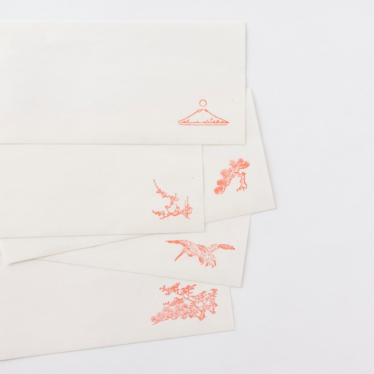 Mini Cards – White (Set of 5)