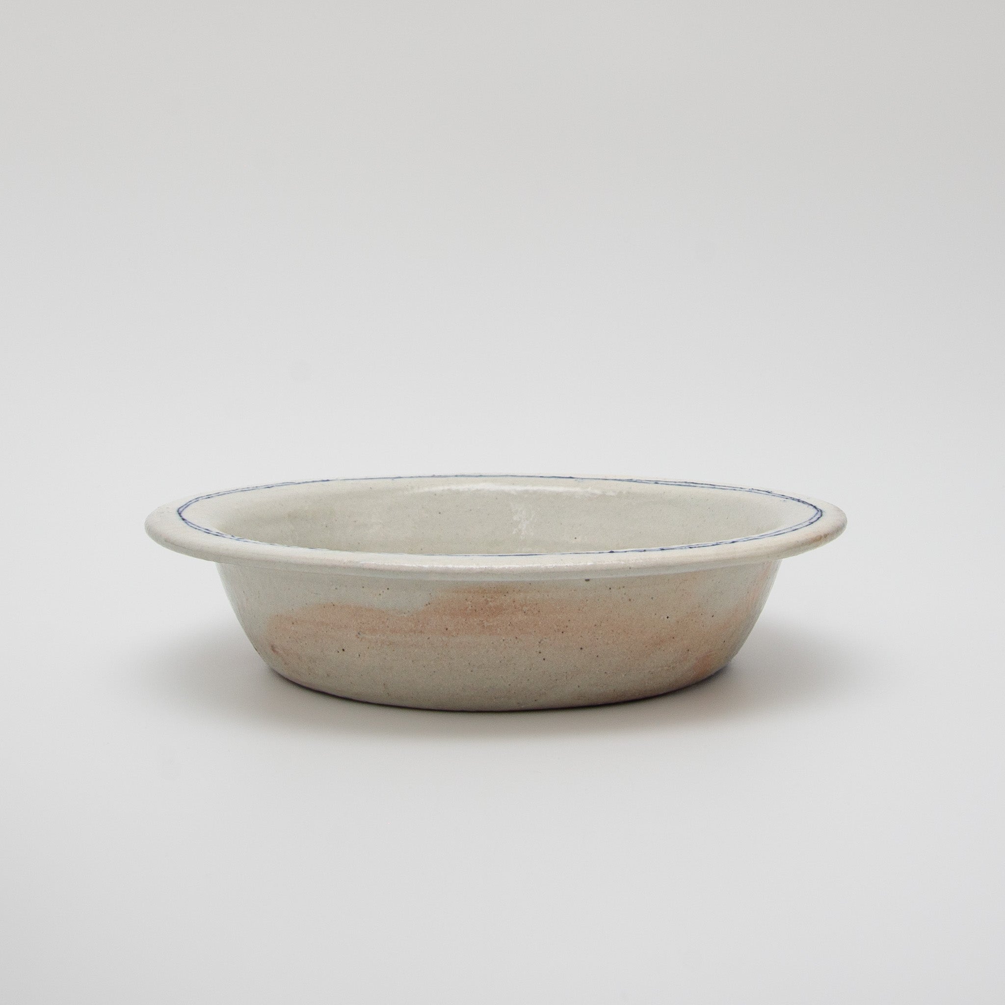 Shigaraki Ware Gosu Line Bowl