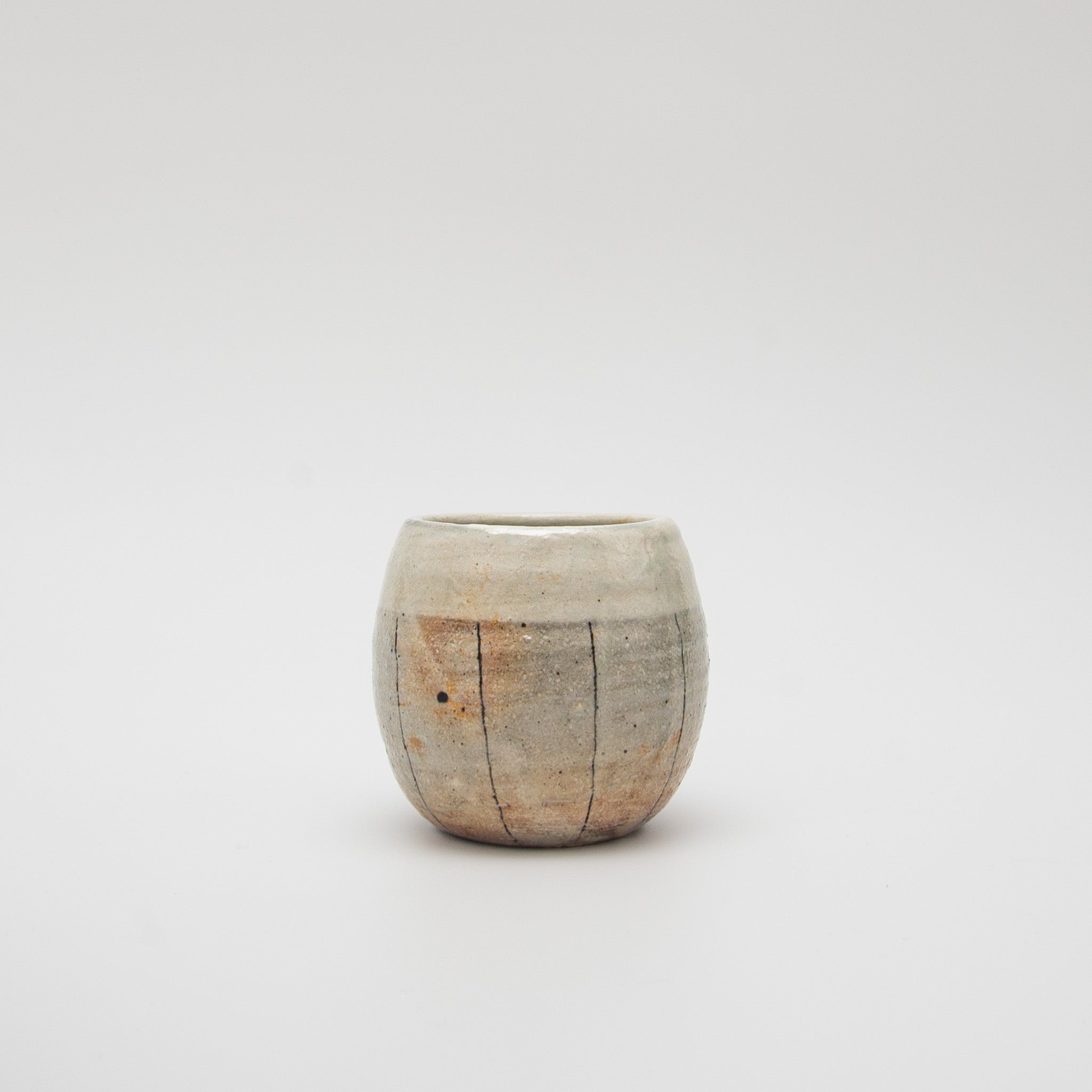 Shigaraki Ware Tatetetsusen Egg-shaped Cup