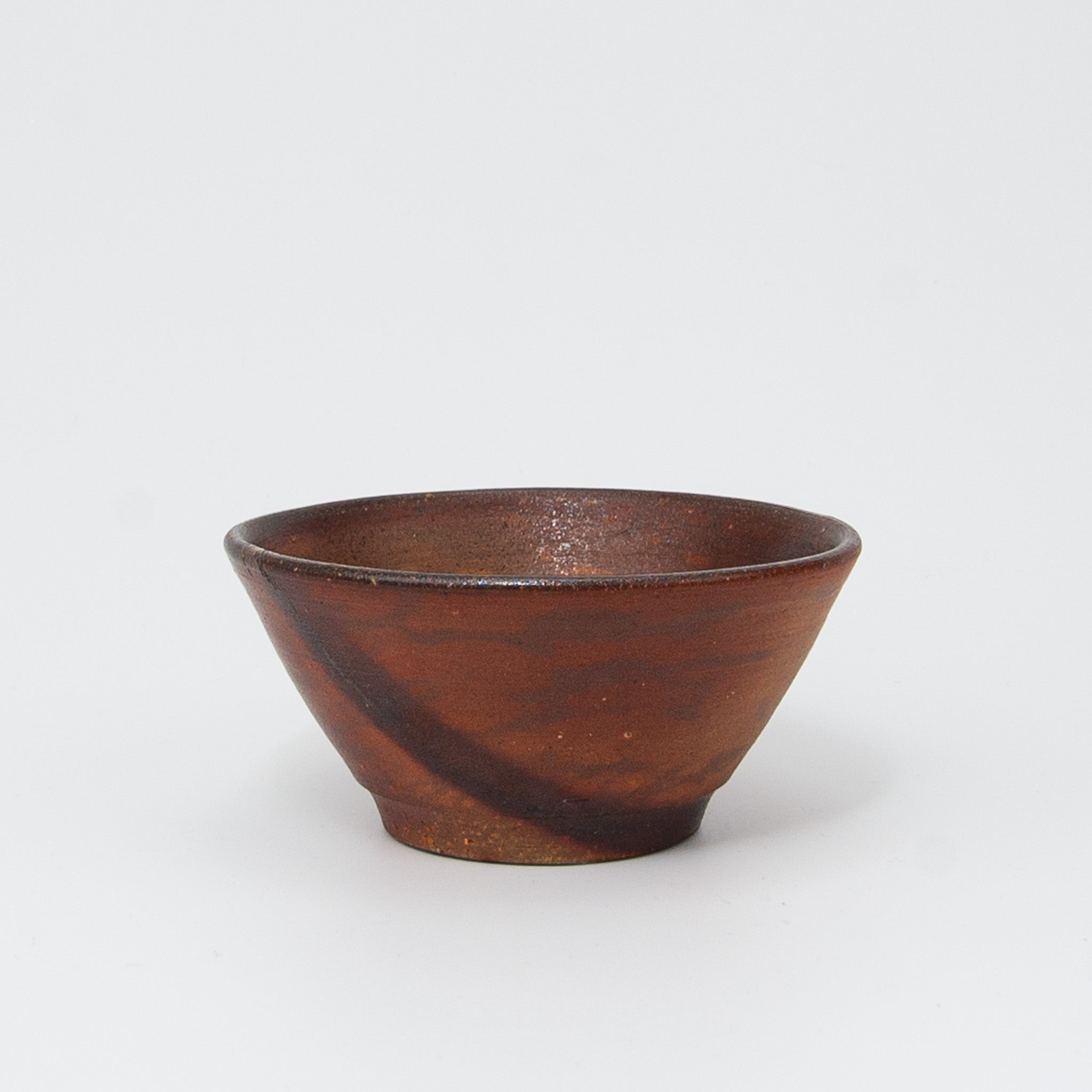 Bizen Pottery Sakazuki Sake Cup - Hidasuki