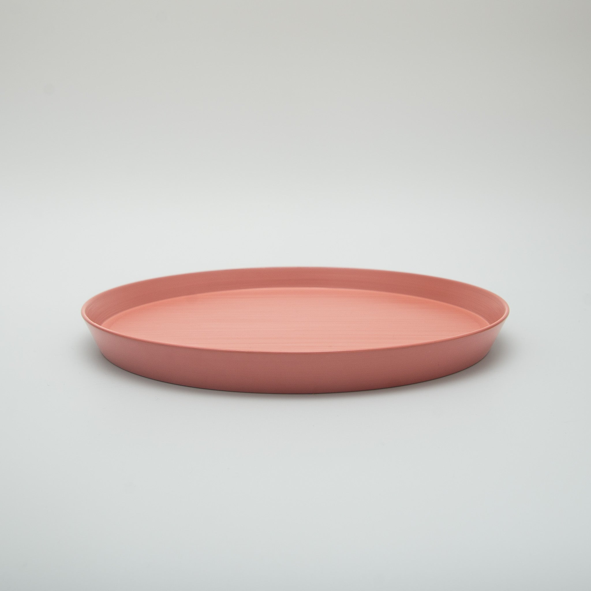 RIN&CO Lacquerware Plate Large Soft Blush