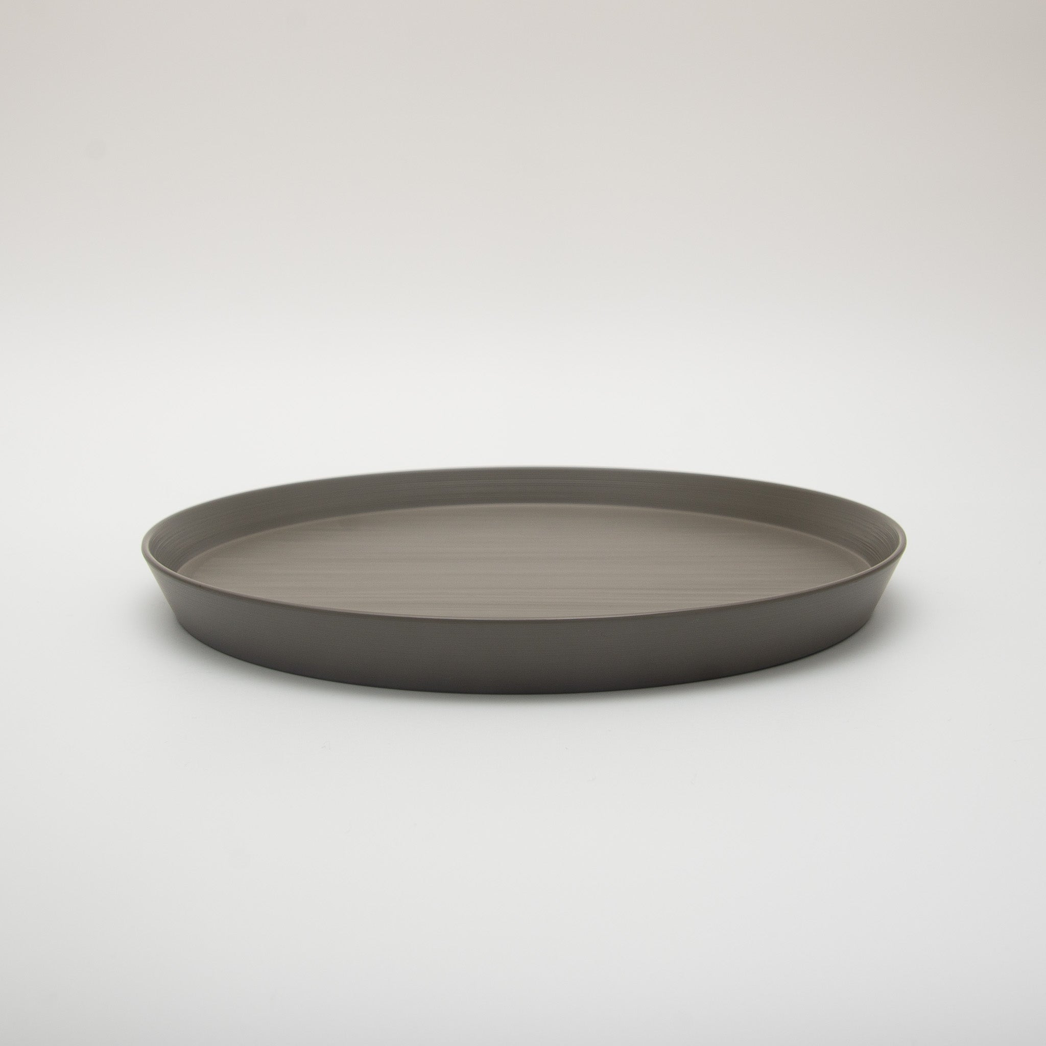 RIN&CO Lacquerware Plate Large Soft Blush Stone Beige