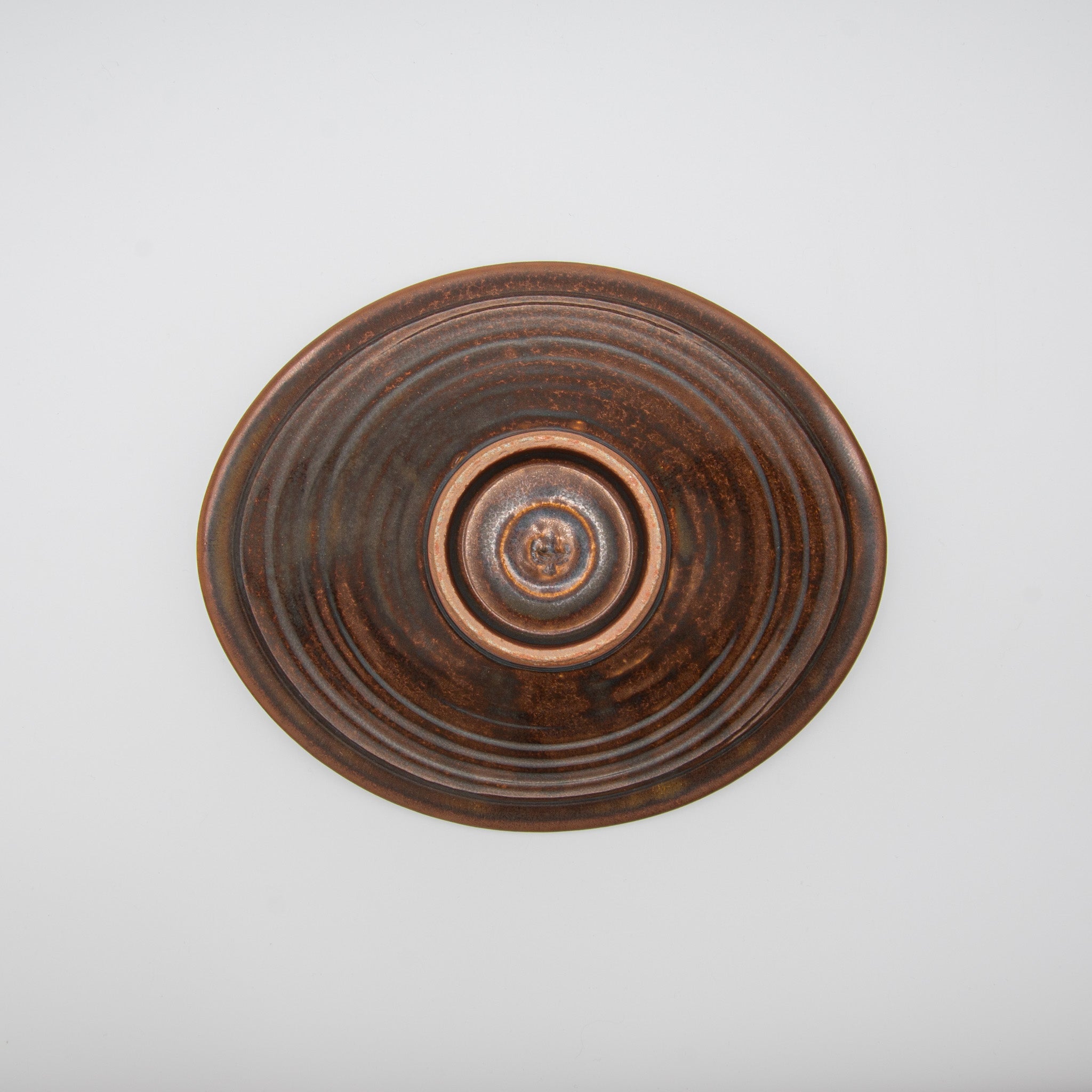 Seto Ware Kari Bowl Large Red Bean