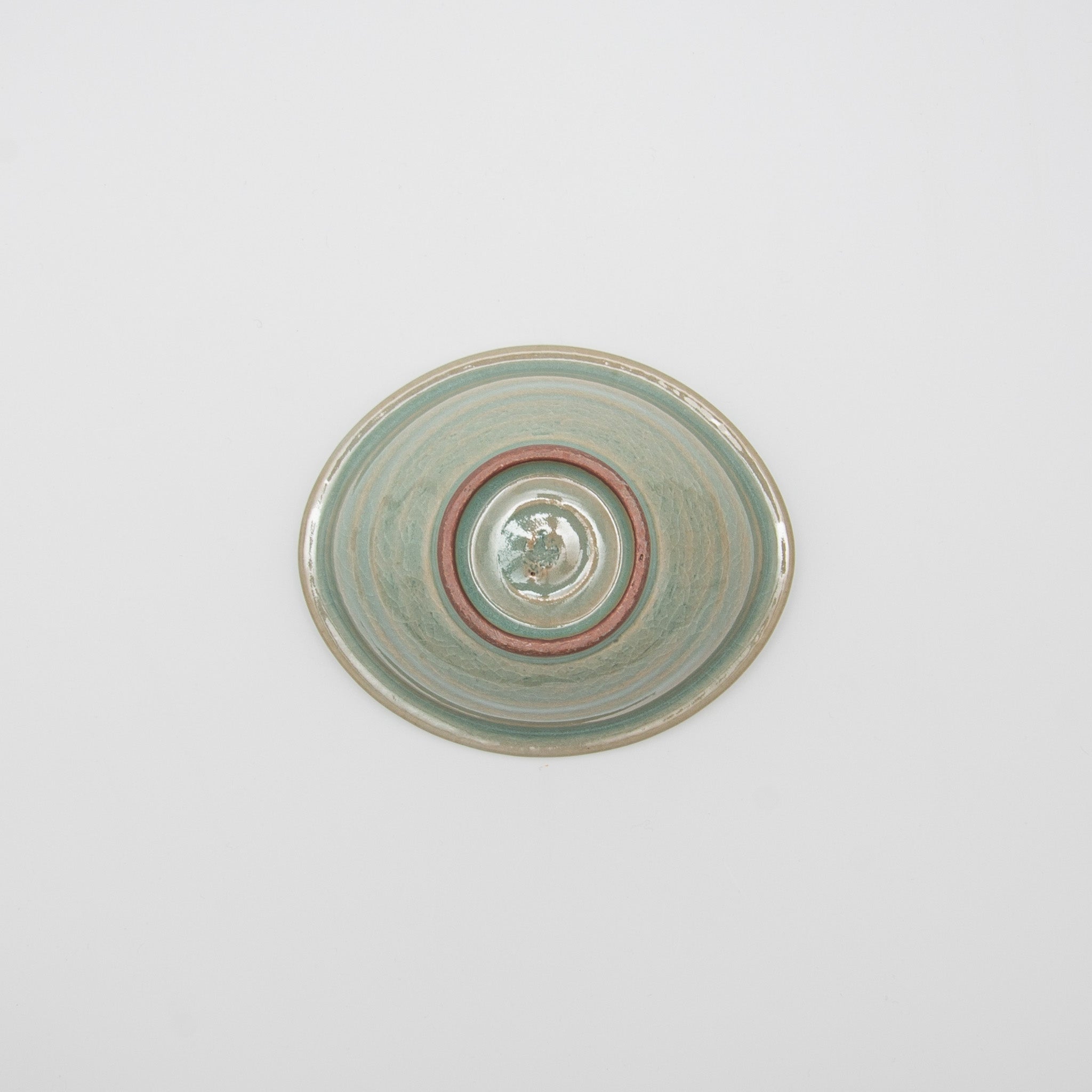 Seto Ware Kari Bowl Small Green Bamboo