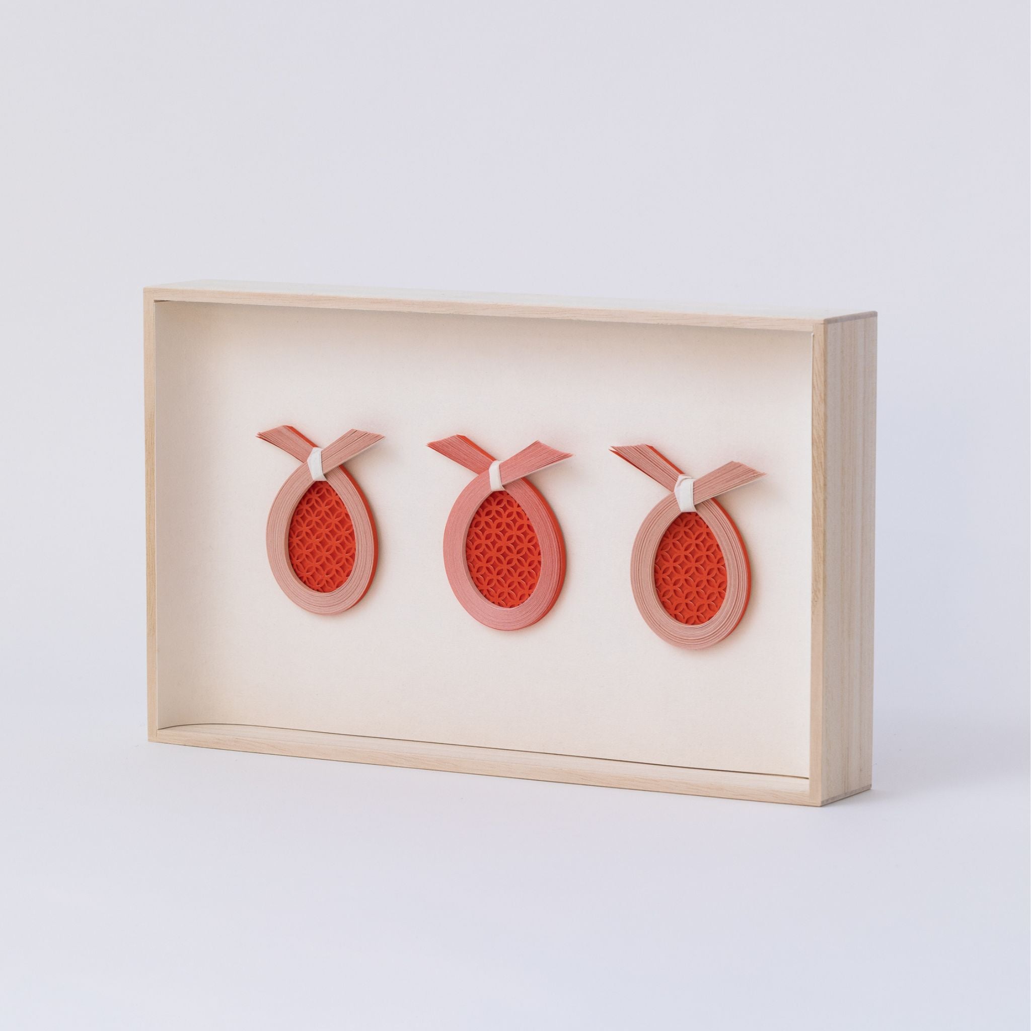 Yamaga Good Fortune Ornament – “Shippodama Mitsu Set” Three Spheres & Shippo